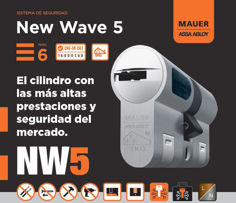 Cilindros Mauer - Modelo NW5